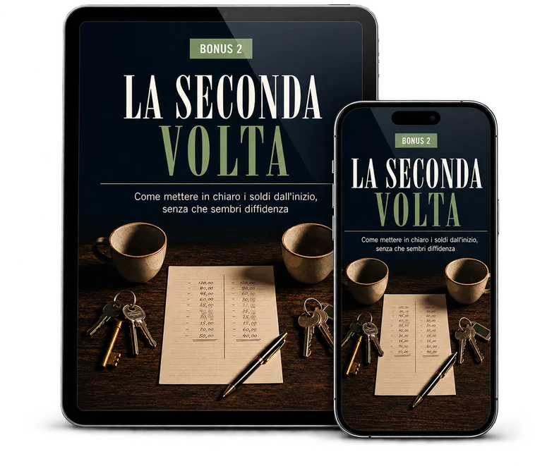 Copertina del bonus La Seconda Volta su tablet e smartphone